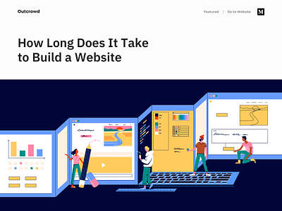 How Long Does It Take To Build A Website branding colors design illustration landing web web design website