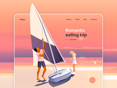 Landing page - Vilego