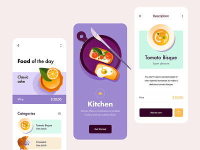 Mobile application - Kitchen