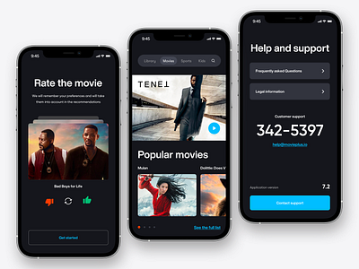 Mobile Application - Movie Plus