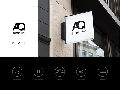 AQ humidifier - Logo Design