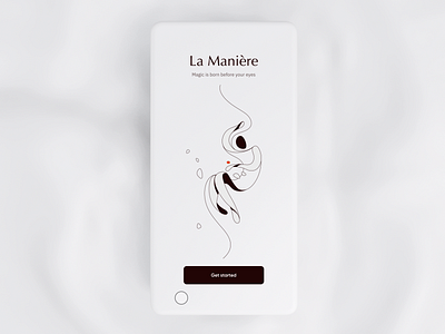 La Maniere - eCommerce Mobile App animation beauty design ecommerce ecommerce app ecommerce shop illustration mobile mobile app mobile app design mobiledesign motion smooth smooth animation ui uiux ux waves