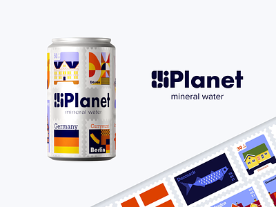 Planet - Motion for Mineral Water 3d aftereffects animation branding clean color colors design illustration illustrator logo motion motion design product sketch ui