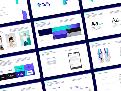 Tally - Logo Design & Brand Book by Outcrowd on Dribbble