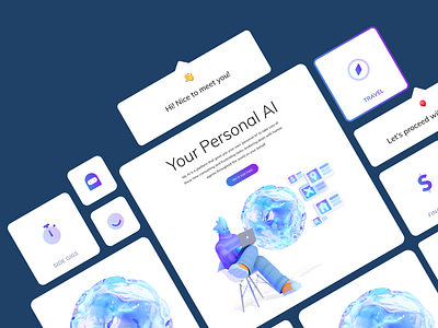 My AI - UI/UX Design for AI assistant