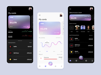 Keep - Mobile Design for Banking App