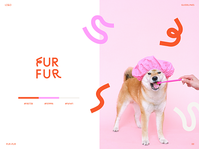 FUR FUR - Brand Design for Dogs Grooming