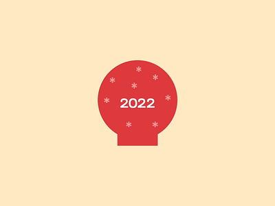 2022 New Year Animation animation branding christmas colors fun graphic design illustration logo motion graphics new year ui ui animation