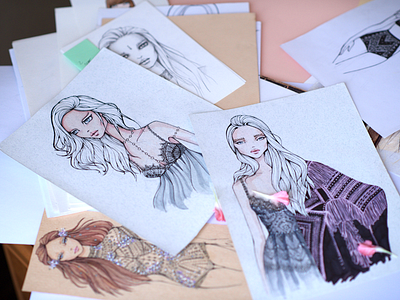 Fashion drawings