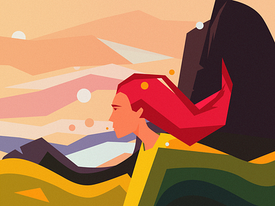 Woman - Illustration colors illustration vectors woman