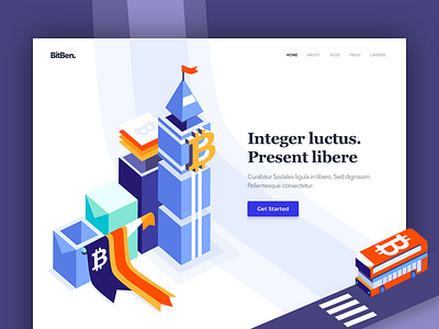BitBen - Landing Page