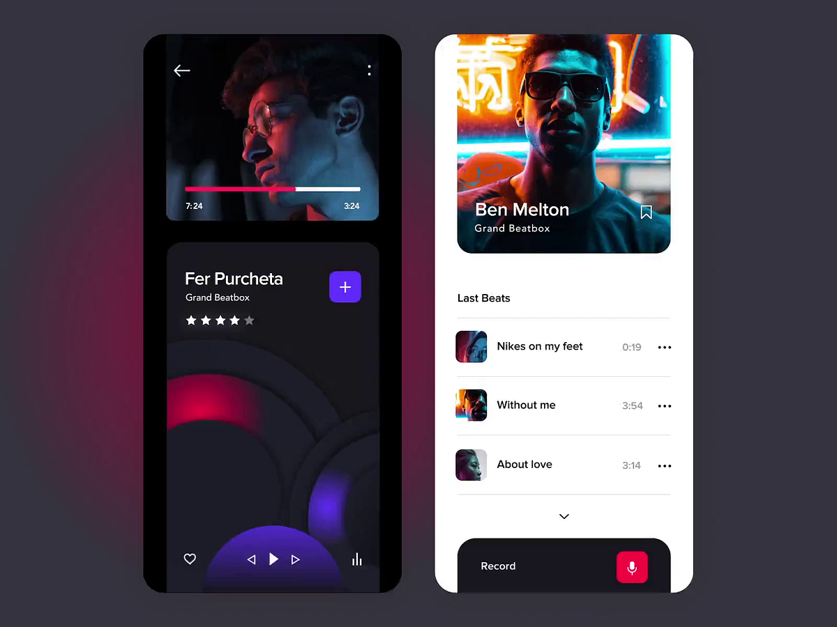 Browse thousands of Recording UI images for design inspiration | Dribbble