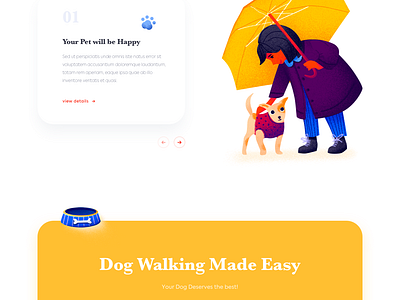Landing page - Puppy by Outcrowd on Dribbble