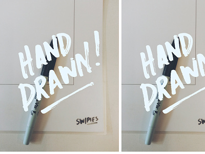 Swipies v0.1 drawn hand