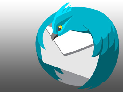 Thunderbird Icon graphic design icon