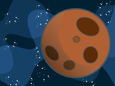 Mercury Game Piece game design illustration mercury planet planets