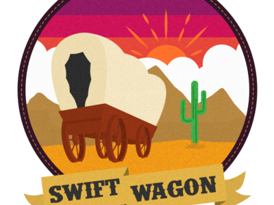 Swift Wagon Logo branding brewing illustration logo sketch