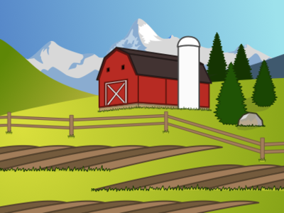Pocket Farmer Home Screen app design game app games illustration sketch ui vector