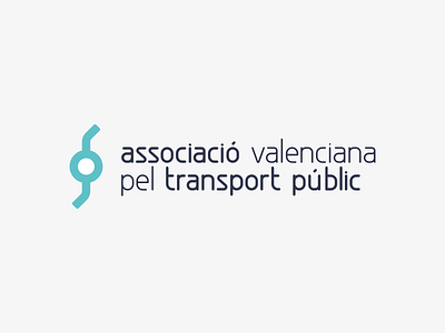 Associació Valenciana pel Transport Públic association brand branding identity logo public transport transit transport valencia valencian vector