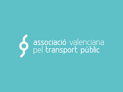 Associació Valenciana pel Transport Públic association brand branding identity logo public transport transit transport valencia valencian vector