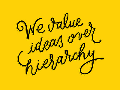 Values illustration lettering procreate script values