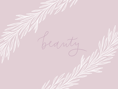 Beauty-full design handlettering illustration ipad lettering letters procreate script type typography