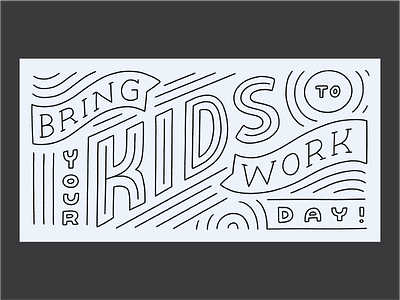 Kids! design handlettering illustration lettering procreate type typography