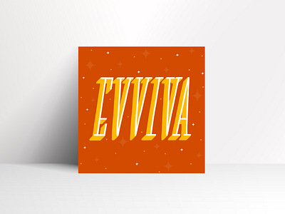 Evviva design handlettering illustration ipad lettering letters procreate type typography