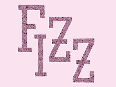 Fizzy Letters design handlettering illustration ipad lettering letters pattern procreate type typography