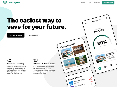 Moneytree – Landingpage