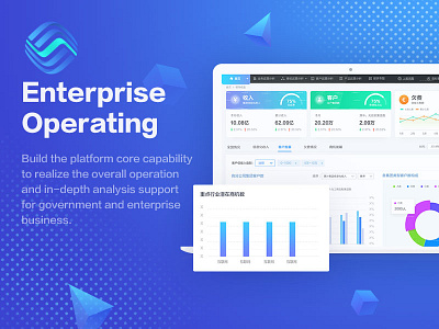 Enterprise Operating Platform background system ui web