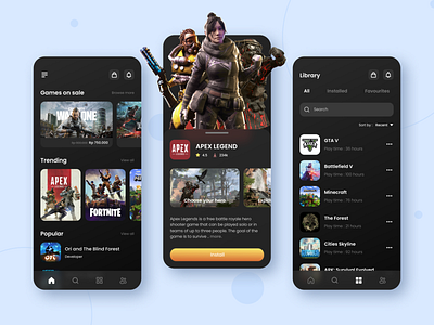 Games Store app