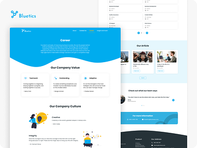 Redesign Career Page