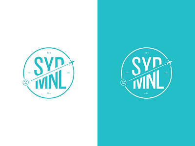 SYD x MNL area code aus badge manila mnl plane shirt stamp startup sydney travel