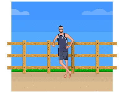 McCarthy design farm farming game art illustration pixel pixel art