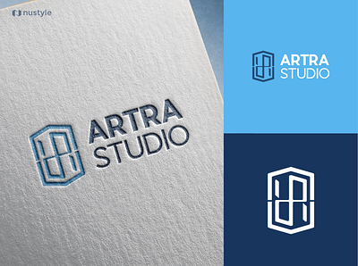 Artra Studio Softwarehouse Logo Project 2 branding company logo design graphic design logo logo design logo mark monogram