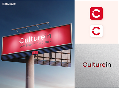 Culture-in Logo Project 2 branding design graphic design logo logo design logo mark mark