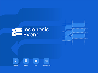 Indonesia Event Logo Project 1 brand design branding design graphic design logo logo design logo mark mark