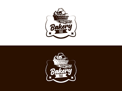 Bakery Logo design abstract bakery brand brand design branding bread bun design food food logo graphic design logo vintage vintage logo