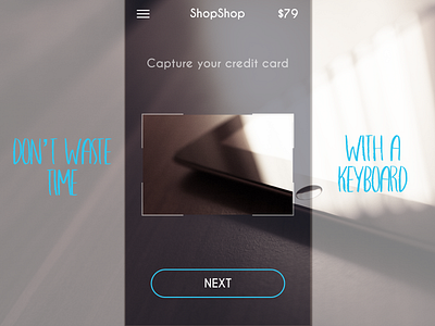 Credit card checkout - DailyUI 002 002 app clean credit card dailyui interface iphone minimal mobile modern ui ux