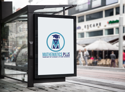 MATHEMATICS PLUS app branding design illustration logo logodesign logotype minimal vector
