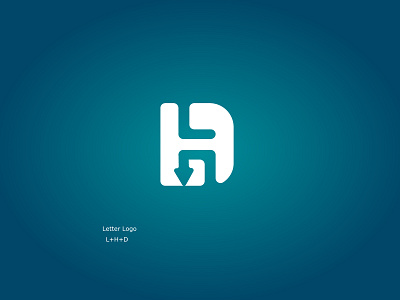 LHD LETTERS LOGO adobe illustrator graphic design lettering letterlogo logodesign logotype