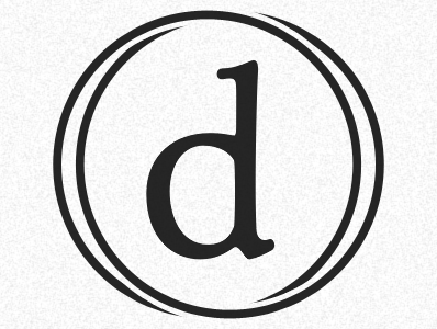 Dustin Senos - Identity #2 black branding circles d lettermark typeface livory