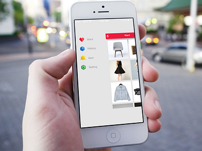 [old stuff 006] app design flat ios polygon shopping ui