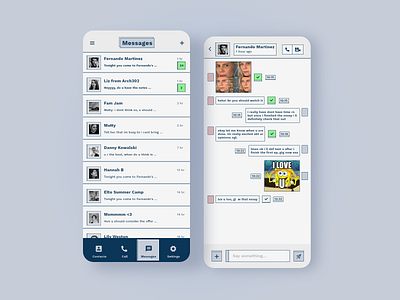 Daily UI 13 - Messaging