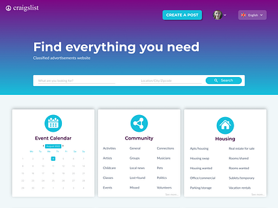 Craigslist Redesign
