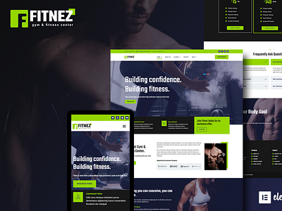 Fitnez - Design for Gym & Fitness Center