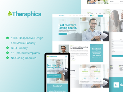 Therapica - Design for health mental & psychologist