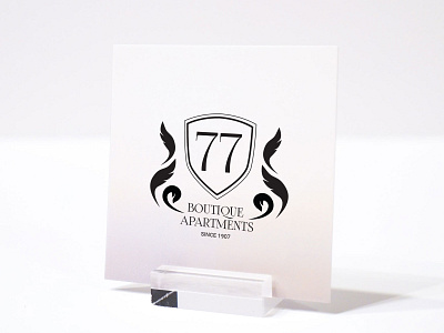 Logo for Boutique Apartments "77"