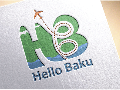 Logo "Hello Baku"